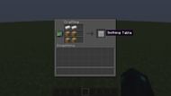 Smithing table crafting recipe (Image via Mojang)